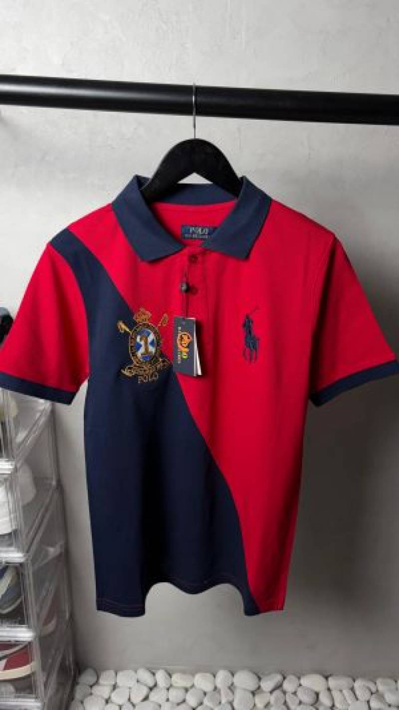 Ralp_ Laure_n (RL) Premium Heritage Crest Polo T-Shirt 2005. Sale offer  VS1000