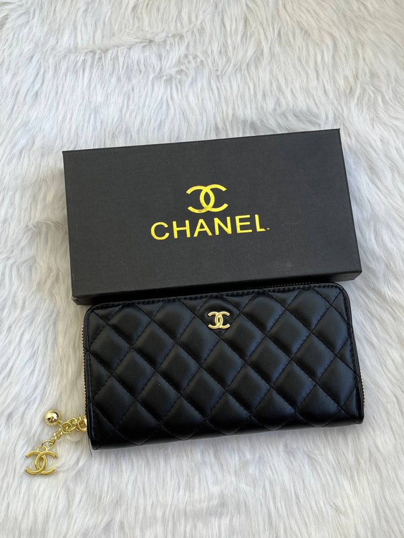 Chennel_73-93_Black_Zippy_Wallet_With_OriginalBox