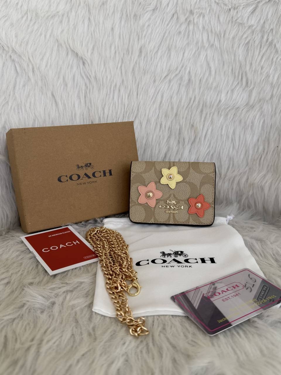 Coacch CW 8 ChainWallet With OriginalBox & DustCover