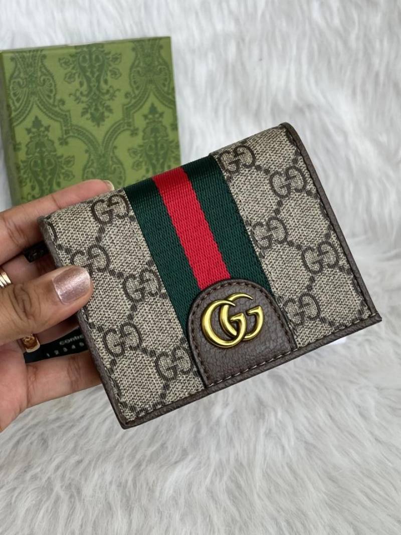 Guchi_G-5_Ophidia_Flap_Wallet_Unisex_With_OriginalPacking