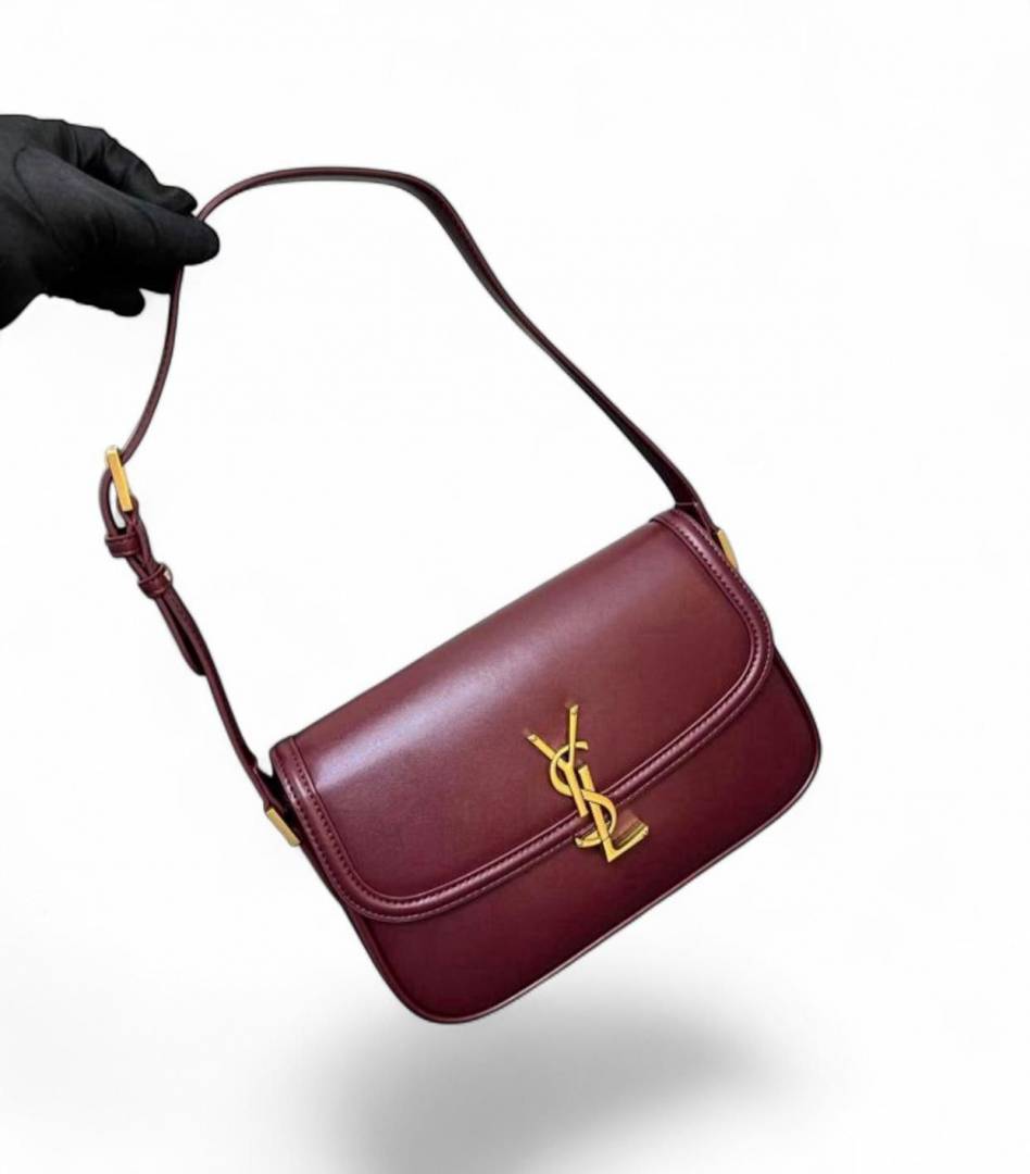 Ysl Solferino Small Shoulder Bag With Original Box & Long SlingBelt