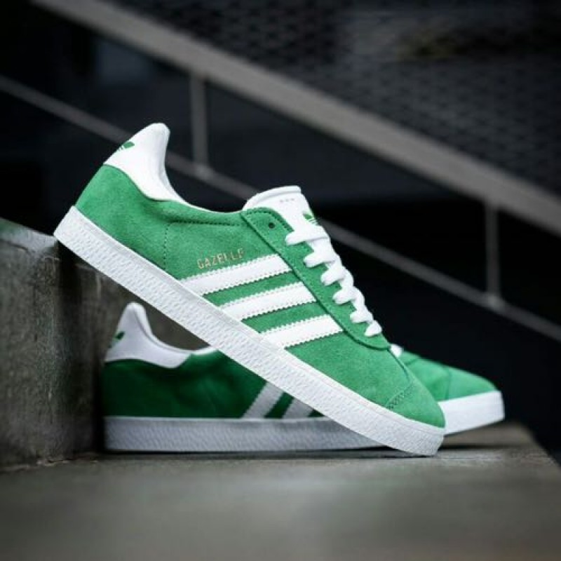ADIDDAS GAZELLE GREEN WHITE sale