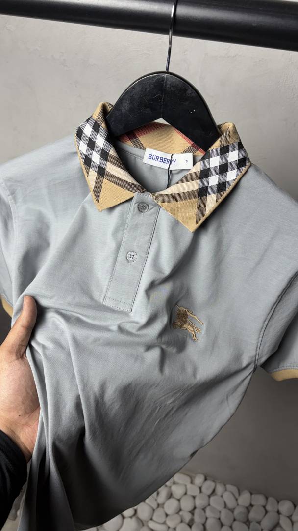 Burberrry Premium Polo T-Shirt with OG box Packaging 3016