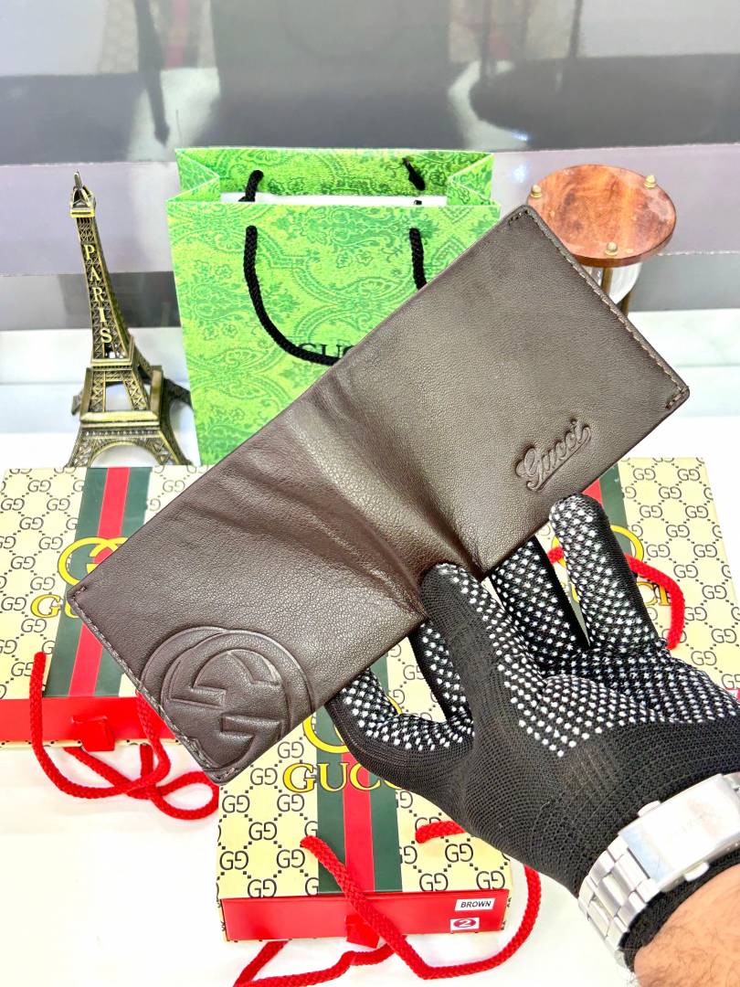 Guchi Wallet Brown Fa 18