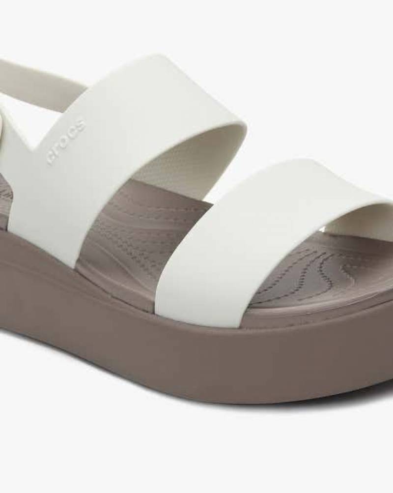 WMNs Croccs Brooklyn Sandals For Her white