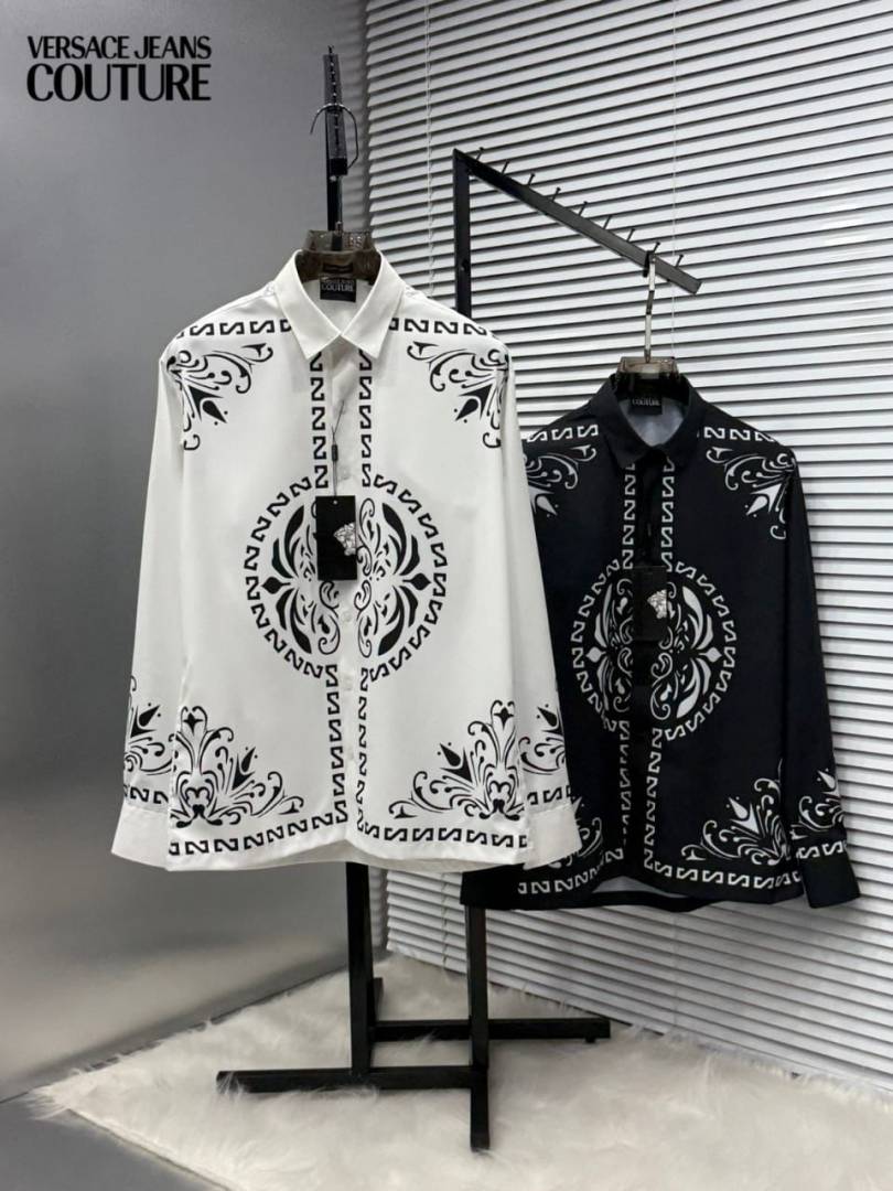 Versace Couture Box Pack Full Sleeves Shirt White