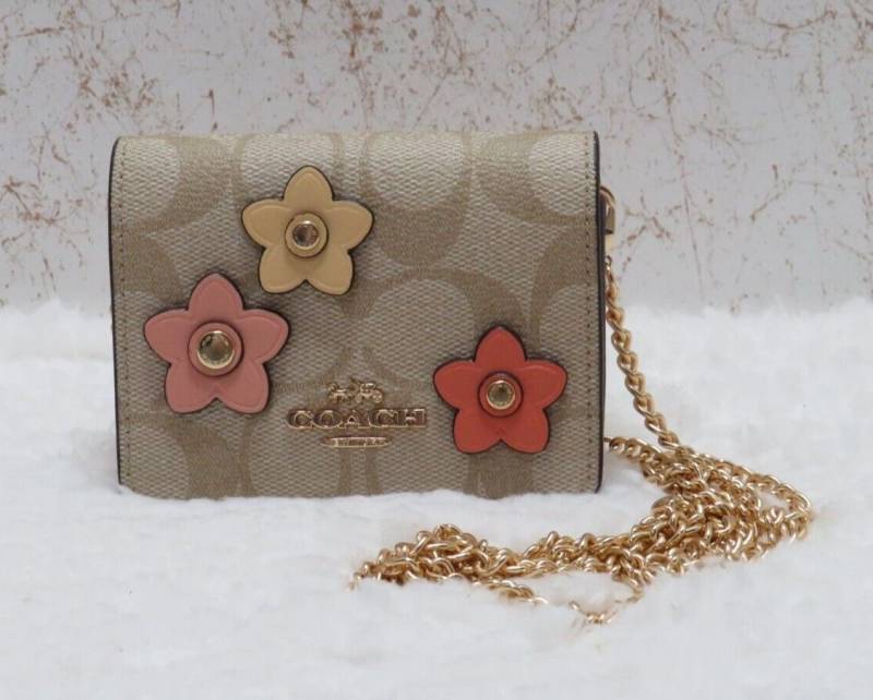 Chain Wallet With OriginalBox DustCover Bill Tags