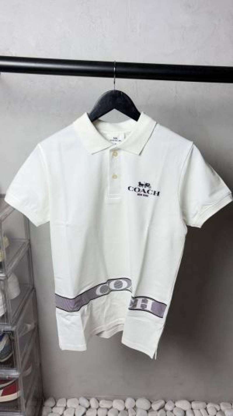 Coa_c Premium Polo T shirt with OG box packaging 1818 Sale Offer VS1000