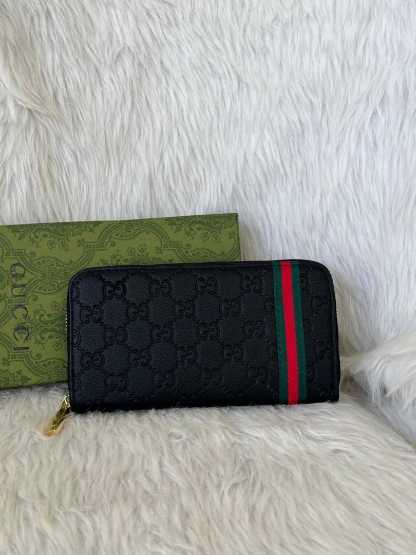 Guchi_153_Zippy_LongWallet_With_OriginalBox