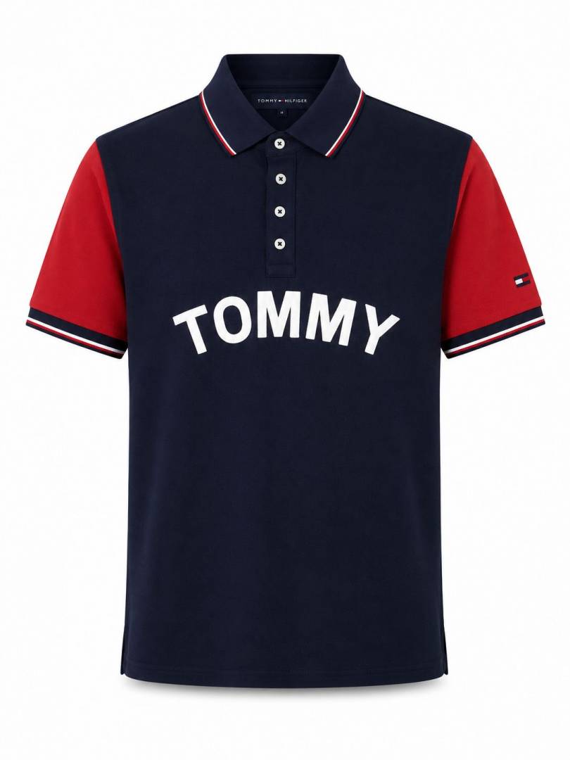 Tommy NYC 1985 Signature Polo T-Shirt With OG Packaging 1318
