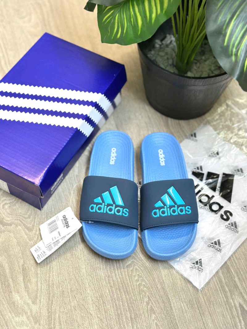 Adiddas Hyper Boost Premium Blue Slides SE12