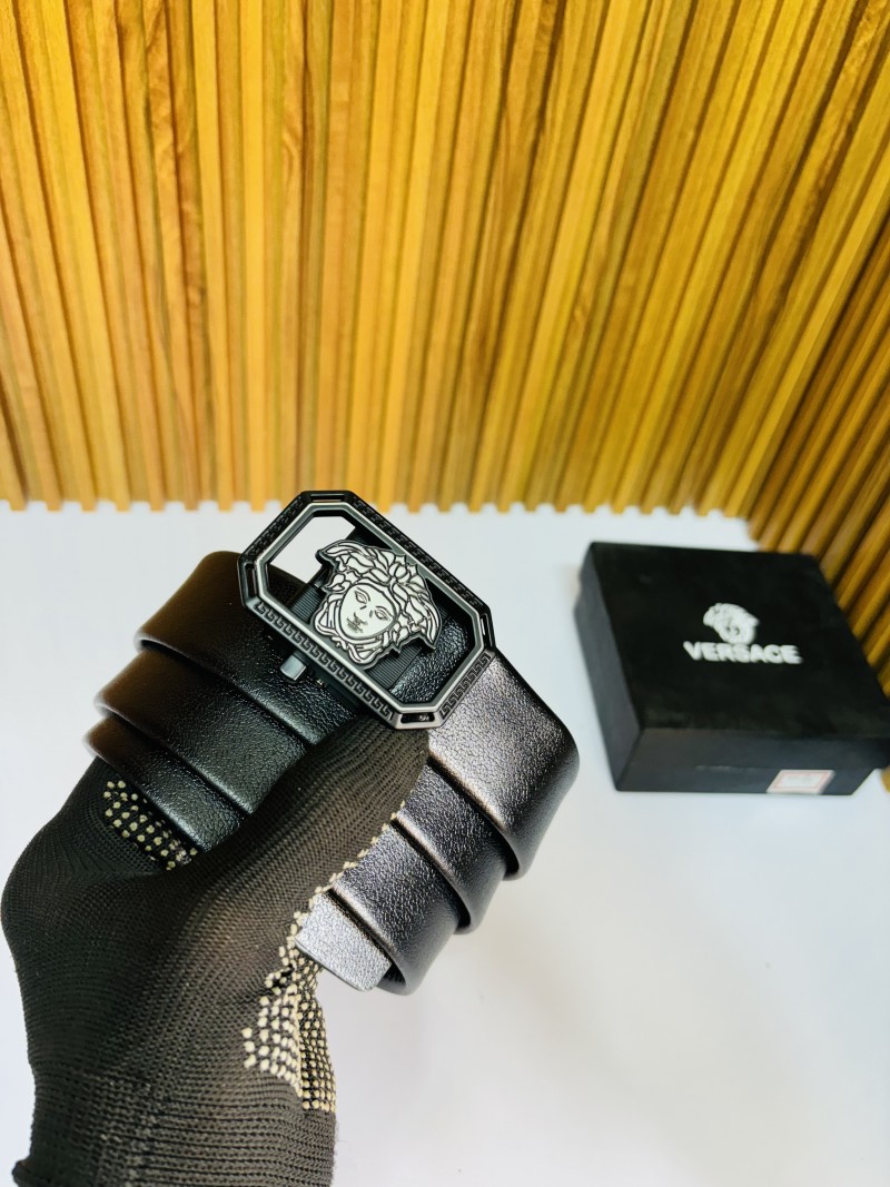02 VERSACE PREMIUM QUALITY AUTOMATIC LOCK BELT WITH BOX