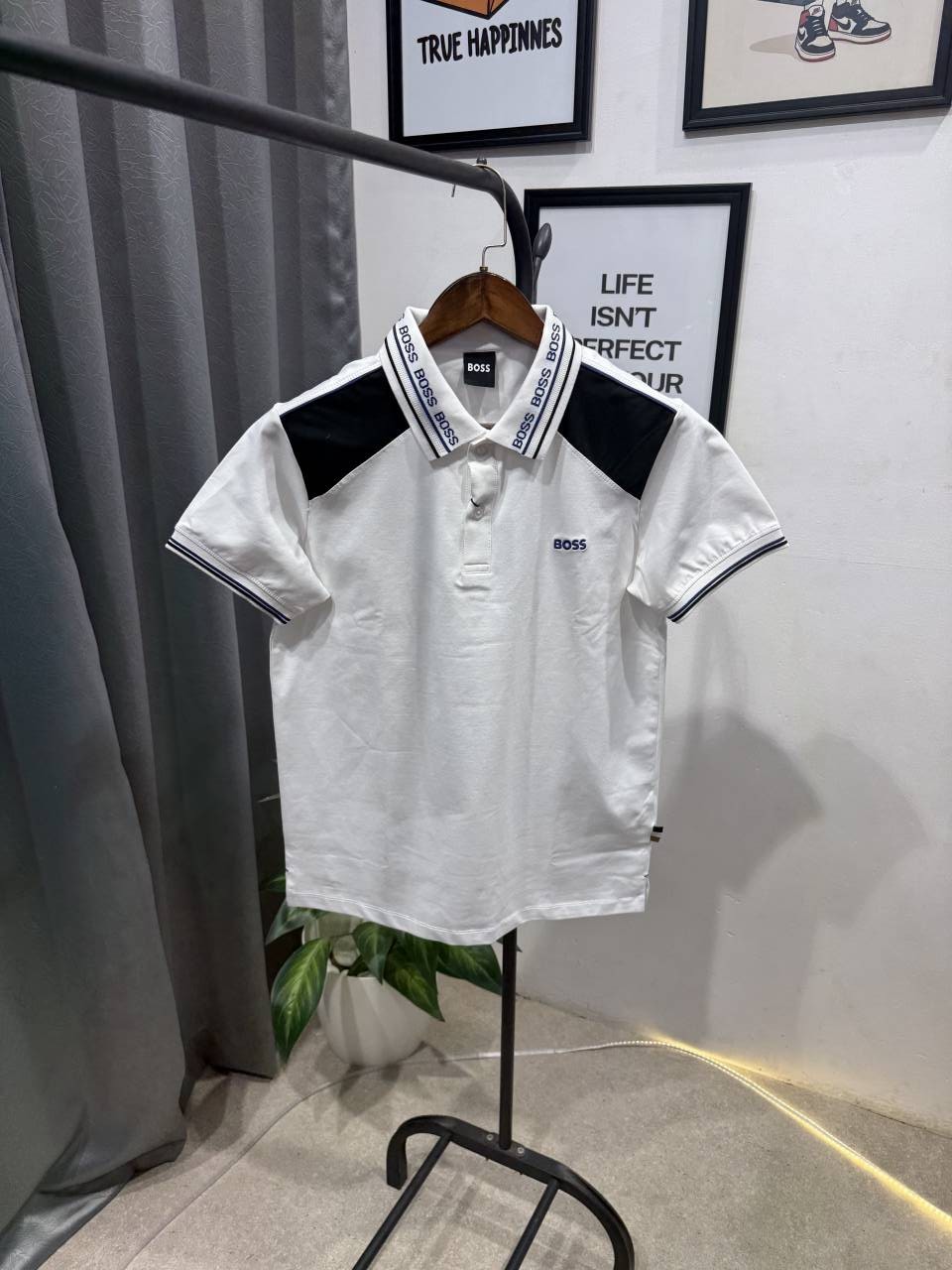 Hugo bos box pack imported polo tshirt white