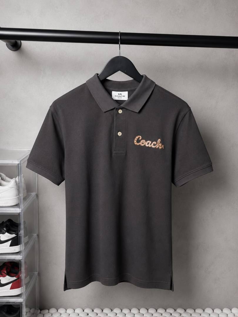 Coa_c Premium Polo T shirt with OG box packaging 1820  Sale-offer VS1000
