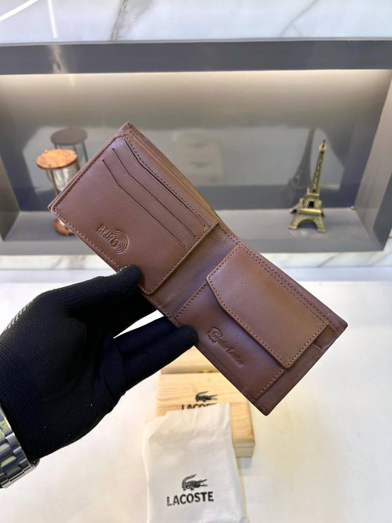 Lacost Brown Premium Wallet Fa 766