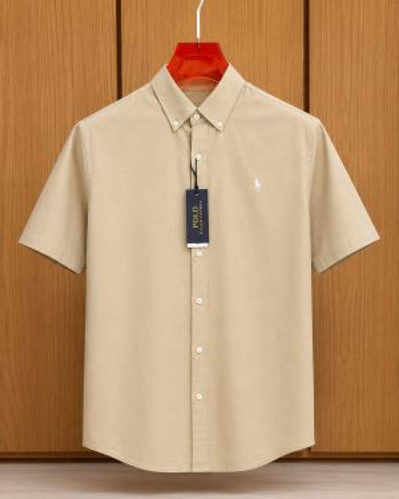 RALP-xH LAUREN POLO STORE ARTxICLE IMPORTED leelan fabric SHIRT