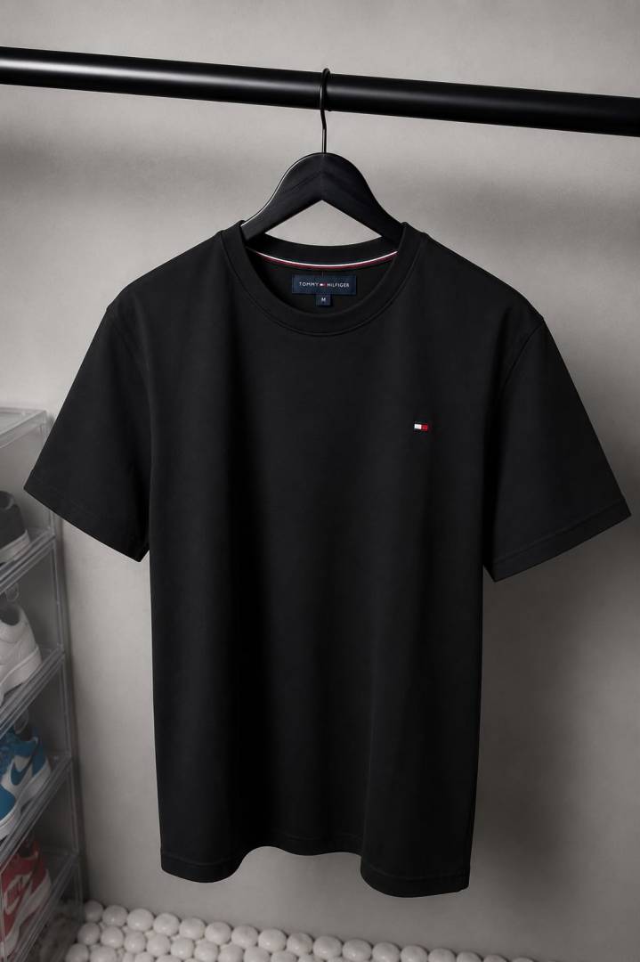 Tomm_ Hilfiger Premium Round Neck T-Shirt with OG Box Packaging 1572 Sale VS1000
