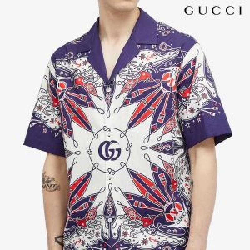 Gucci Premium Mongram Printed Shirt
