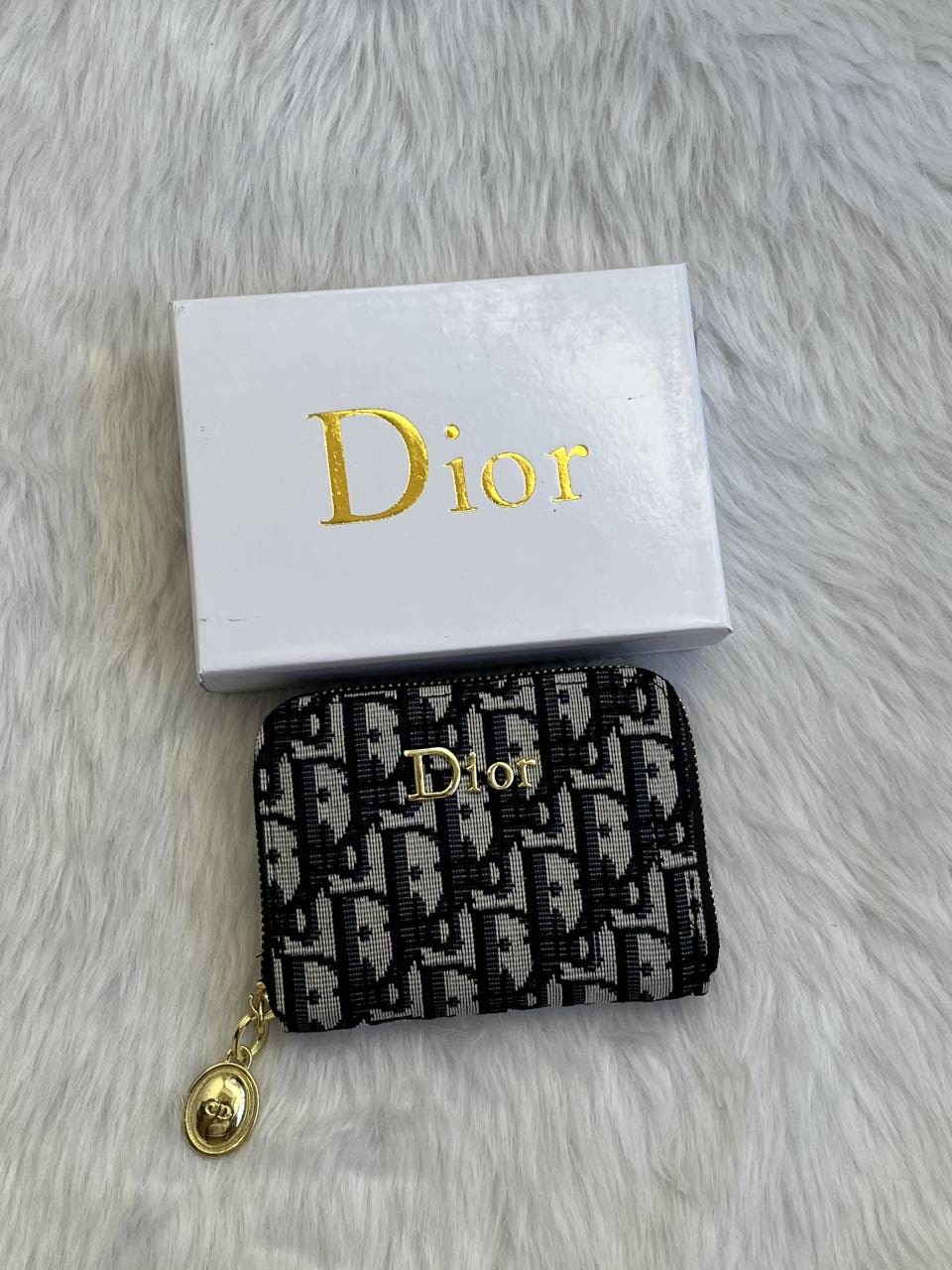 Diyor_104_Black_Mini_Zippy_Wallet_With_OriginalBox