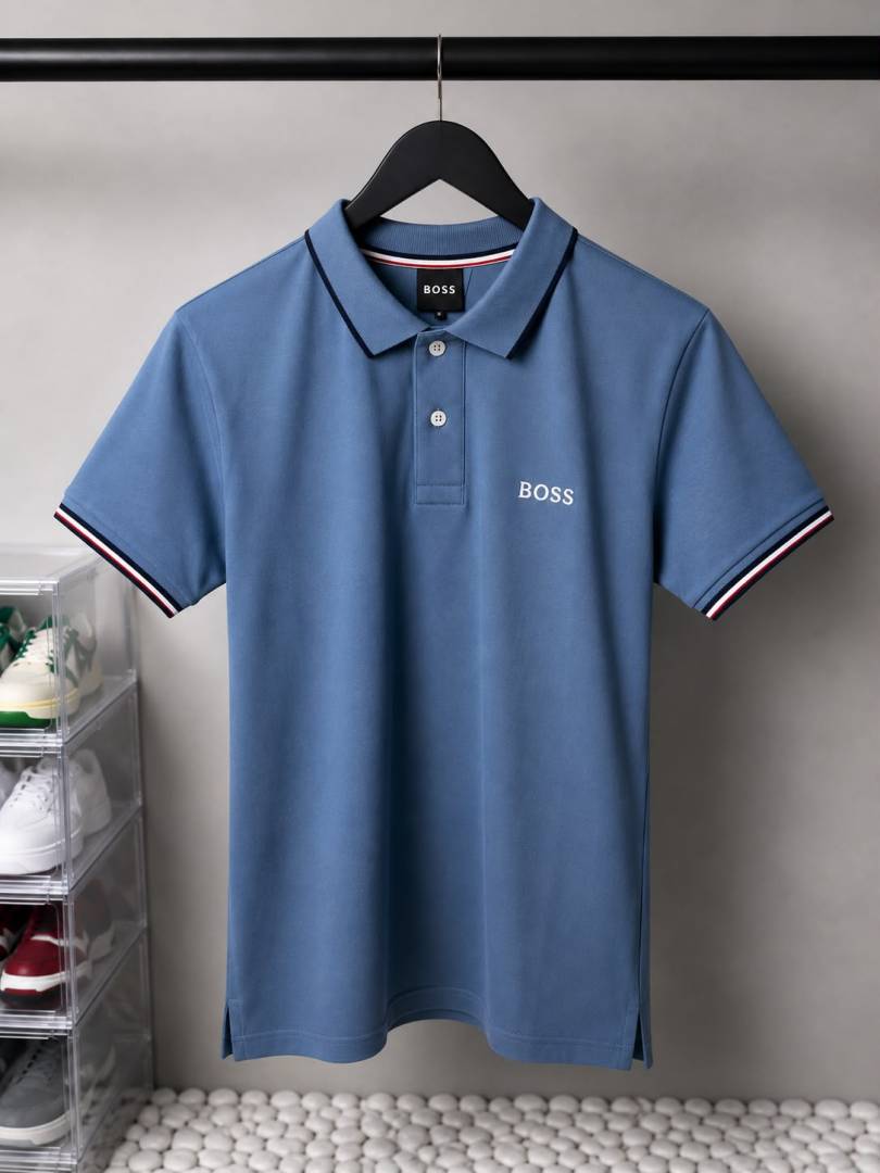 Hug Bos s Premium Polo T-Shirt with OG Box Packaging 1794