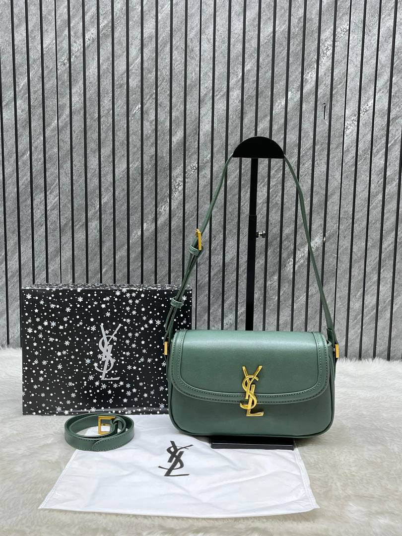 Ysl Solferino Small Shoulder Bag With Original Box & Long SlingBelt