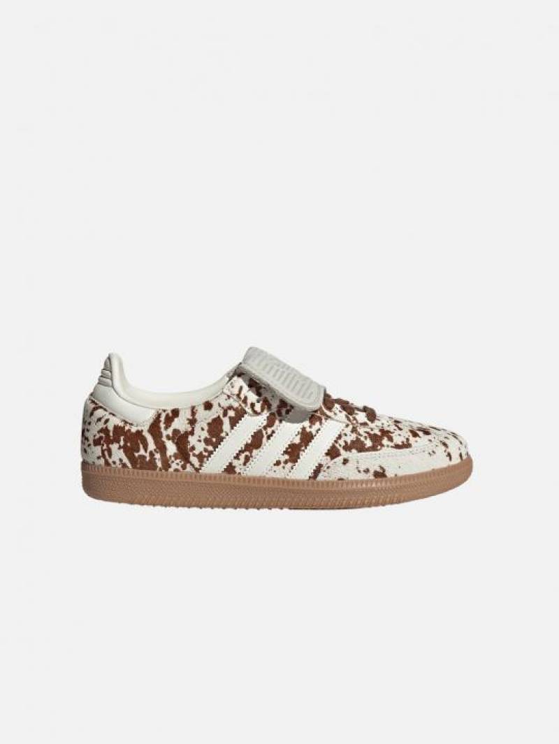 Adiddas SambaCow Print Brown White