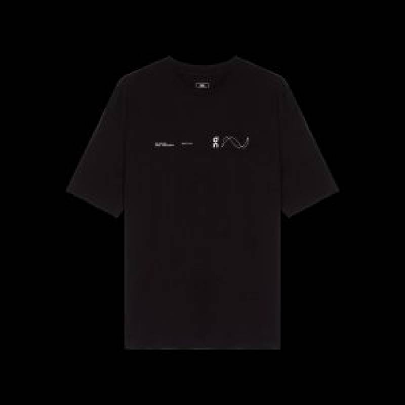 On Cloud Round Neck T-shirt Black