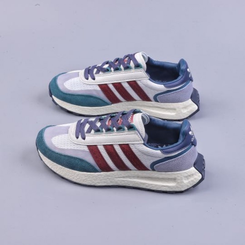 ADIDDAS RETROPY E5 DARK BLUE RED GREEN