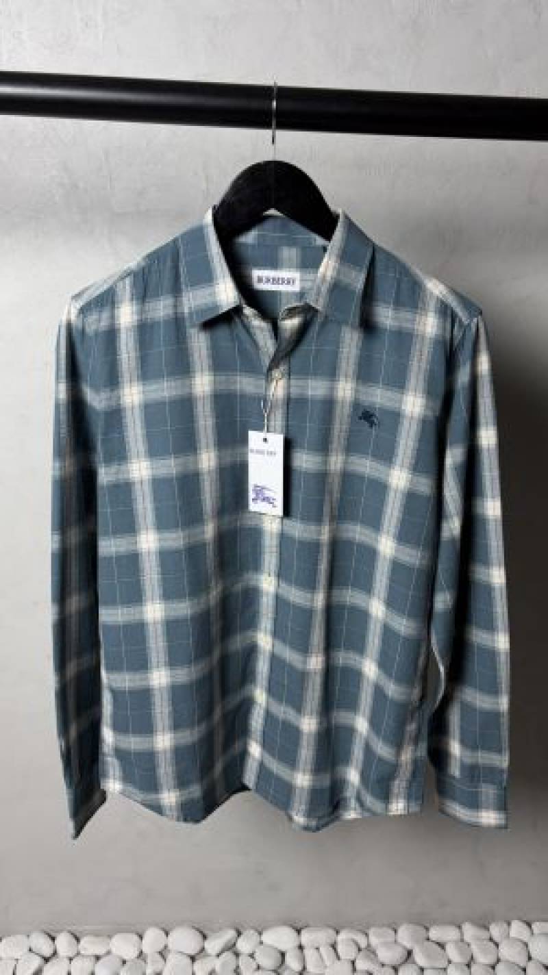 Burberr_ Premium Checks Shirt 1248. Sale-offer VS1000
