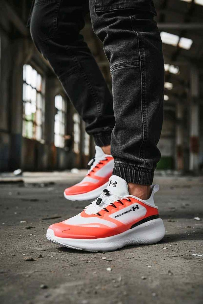 underr Armourr Nova Slipspeed White Orange