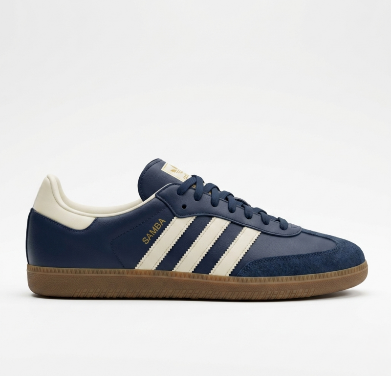 ADIDDAS SAMBA NAVY NIGHT GUM MENS FIX