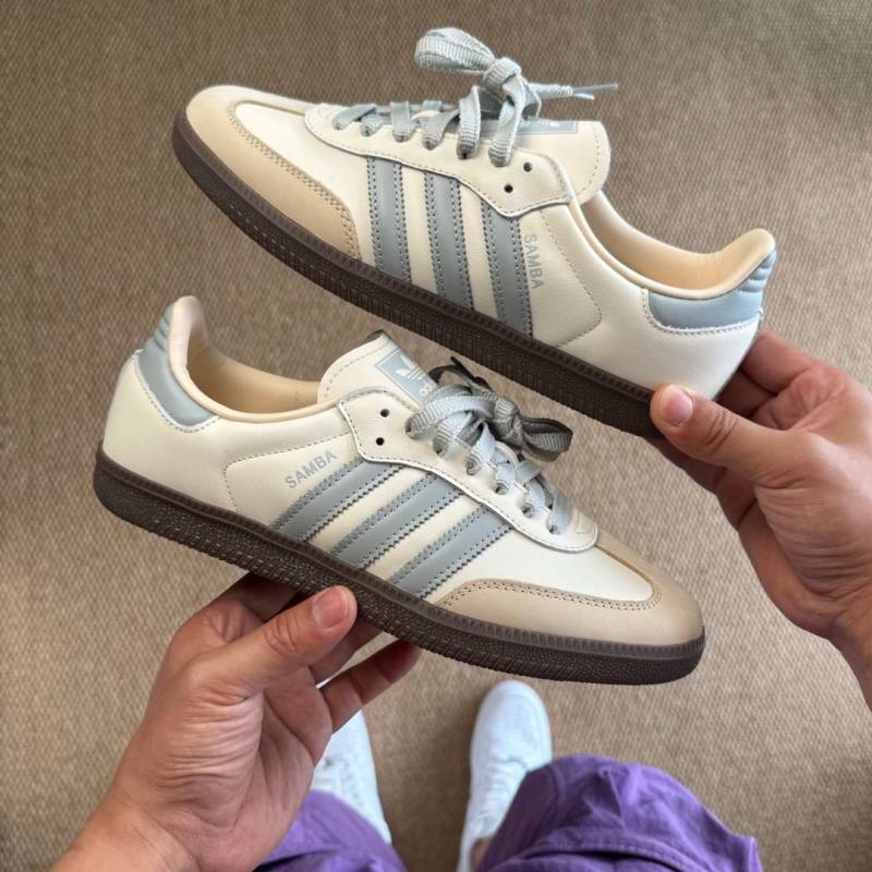 ADIDDAS SAMBA OG WHITE HALO BLUE