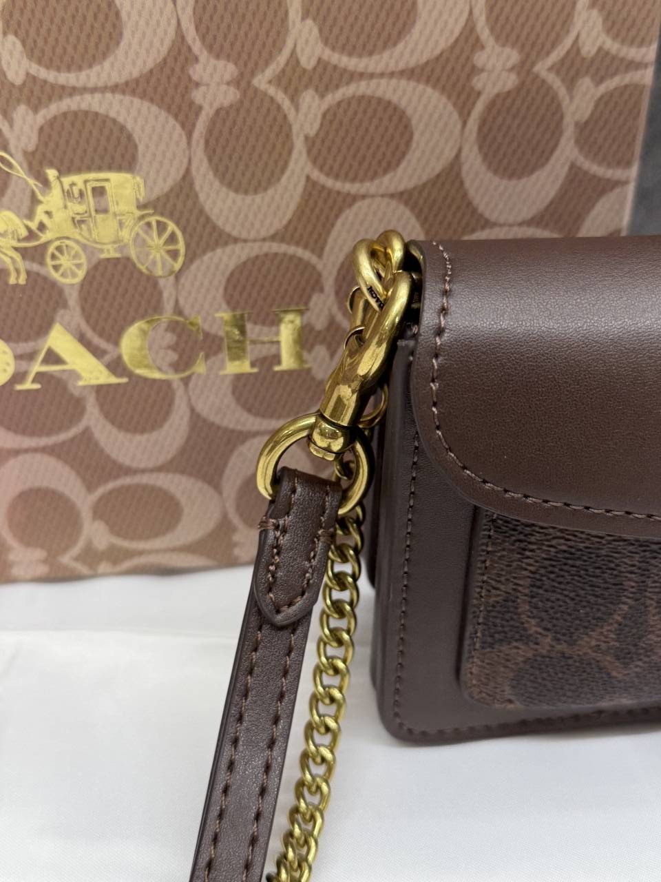 Coacch Tabby 19 Chain Clutch SuperHighend Quality 11 With OriginalBox & DustCover