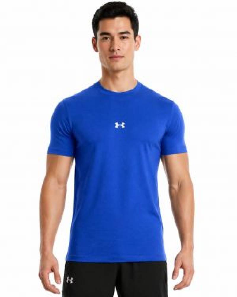 Under Armou Imported Tshirt Blue