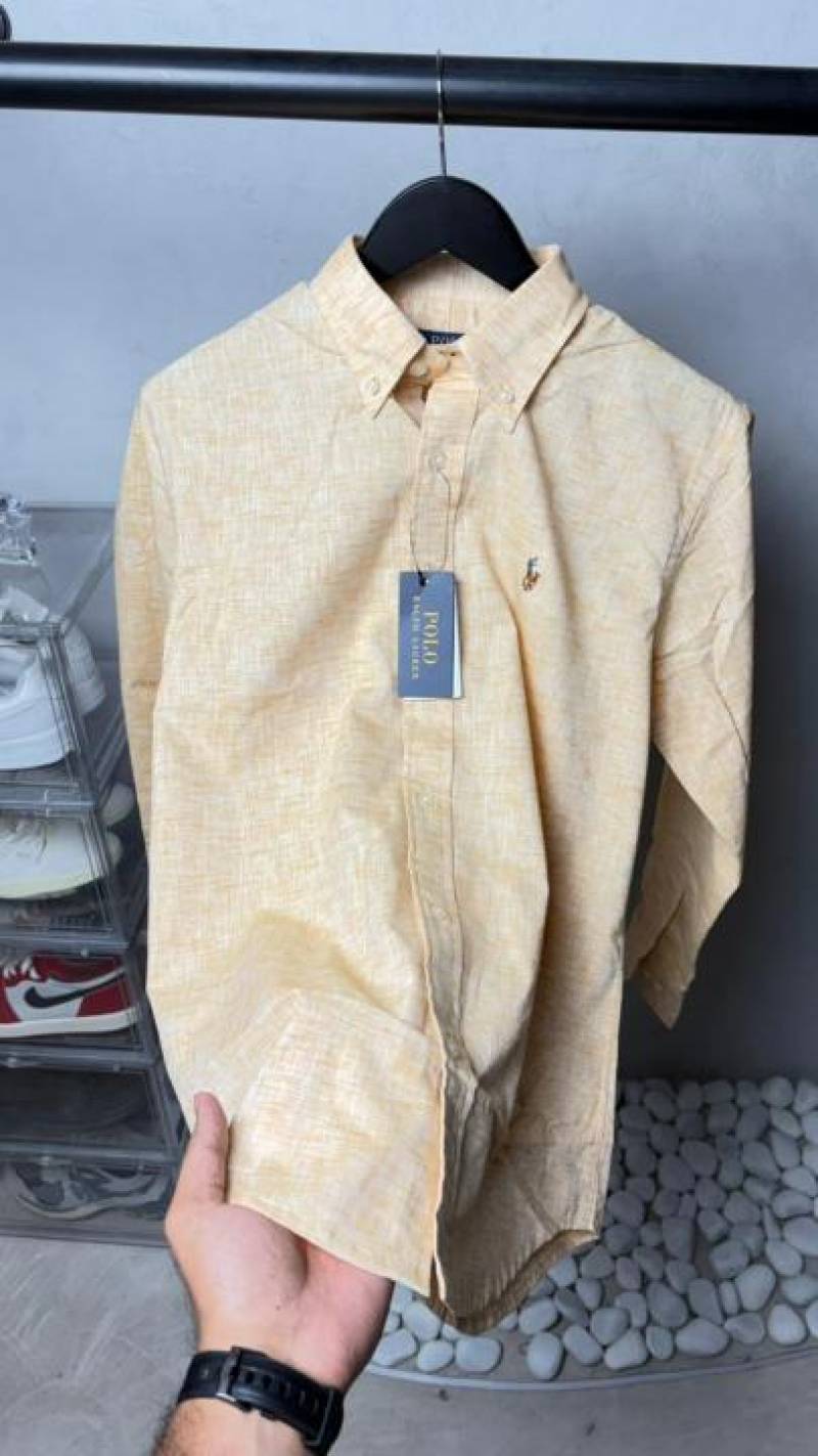 Ralp Lauren Premium Linen High Quality Shirts 2509