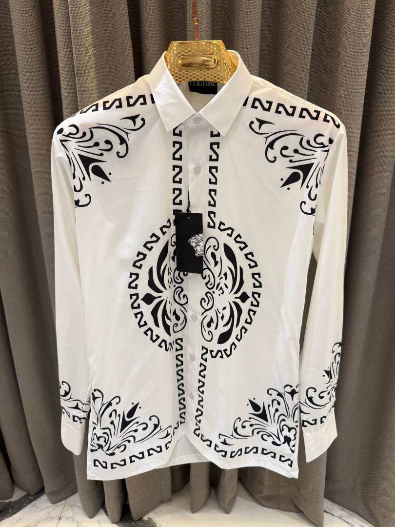 Versace Couture Box Pack Full Sleeves Shirt White
