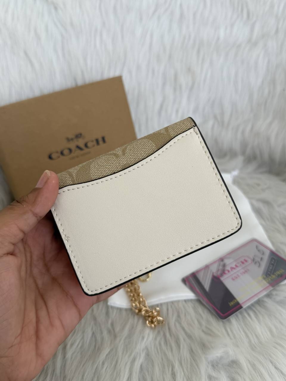 Coacch CW 8 ChainWallet With OriginalBox & DustCover