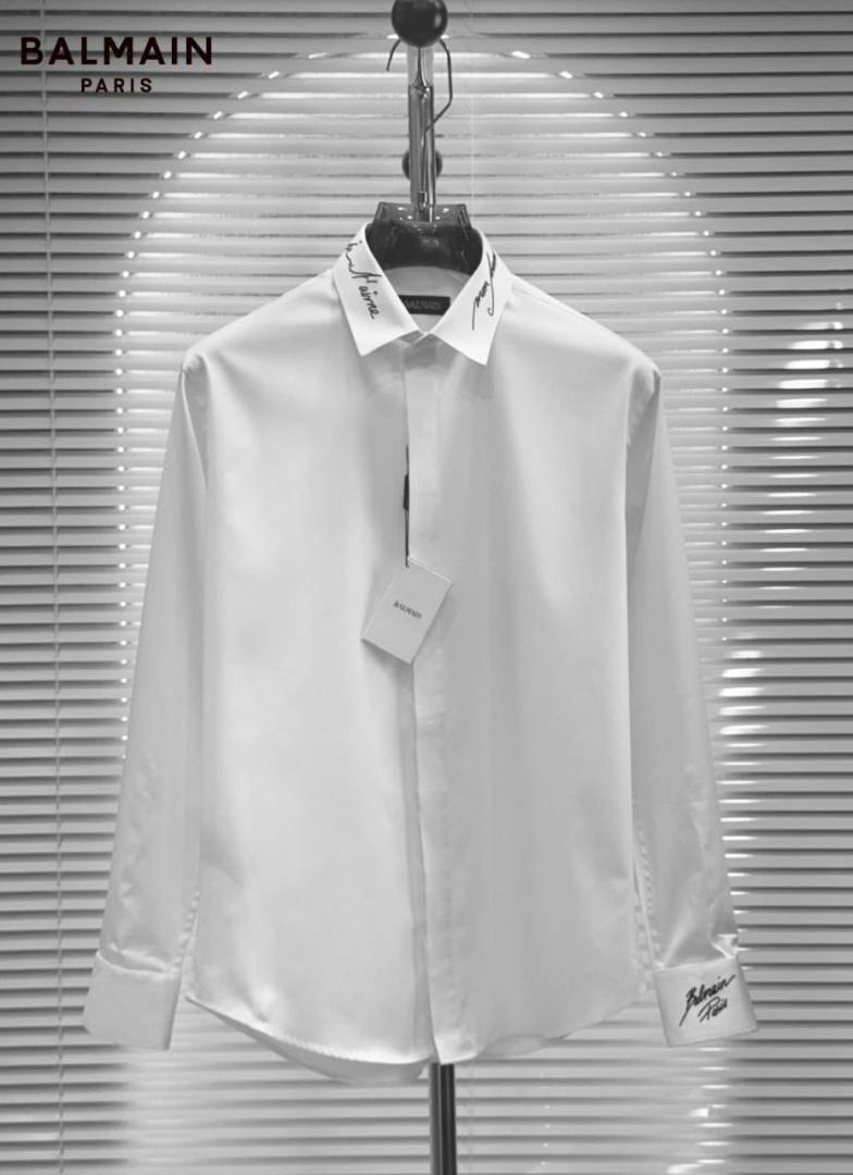 Balman Imported Full Sleeves Shirt White