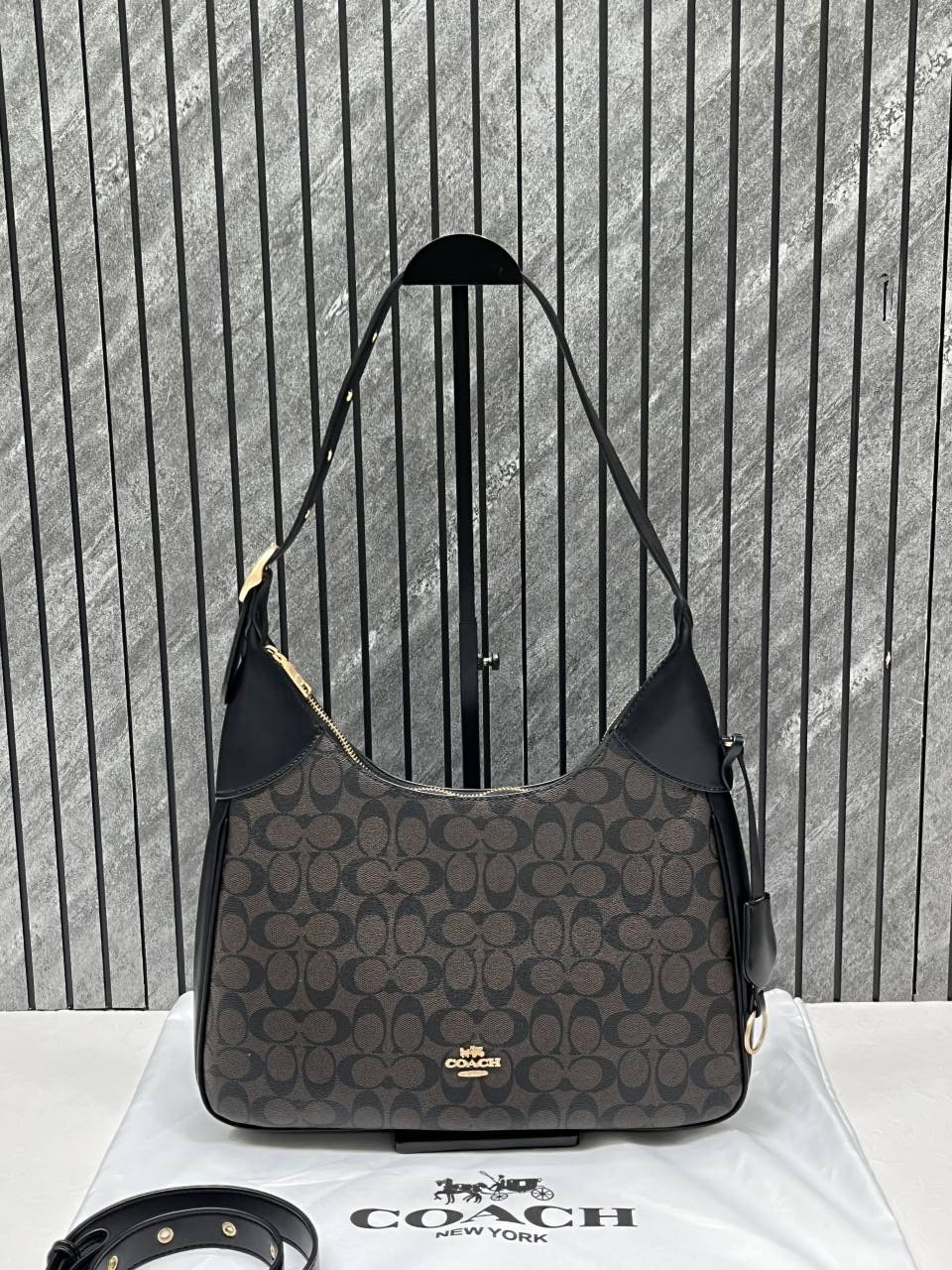 Coacch_Ella_Shoulder_Hobo_Tote_With_DustCover