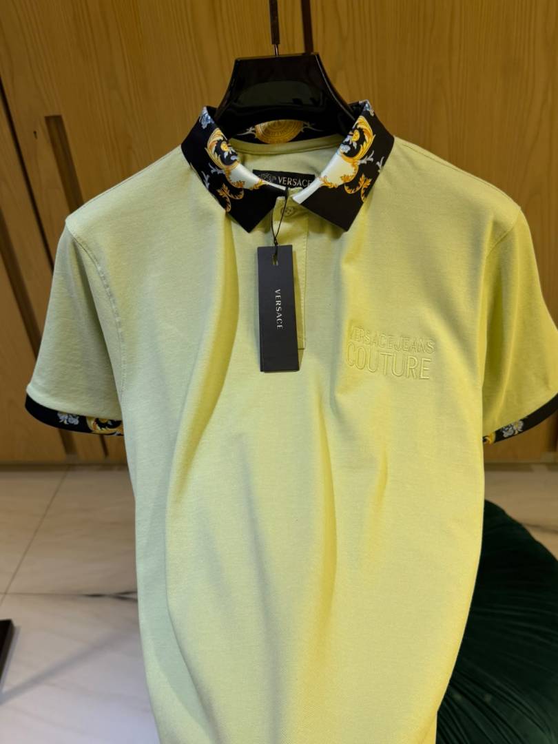 Versac- IMPORTED STORE ARTICLE POLO T-SHIRT