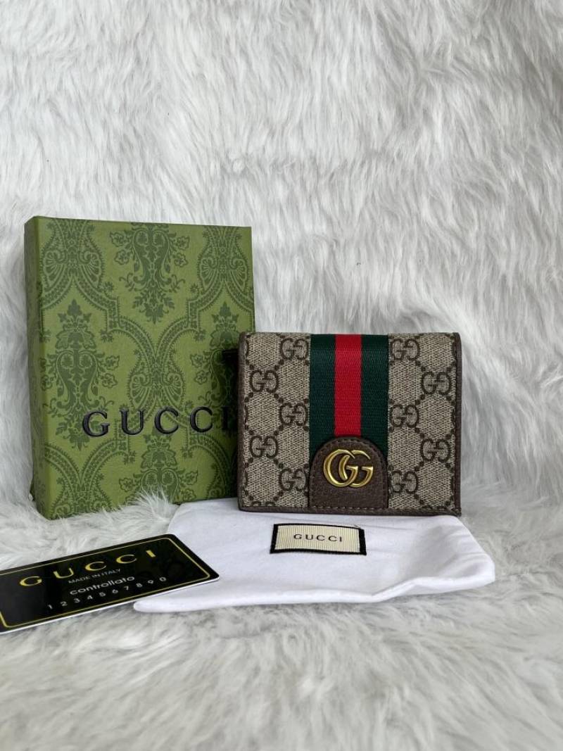 Guchi_G-5_Ophidia_Flap_Wallet_Unisex_With_OriginalPacking