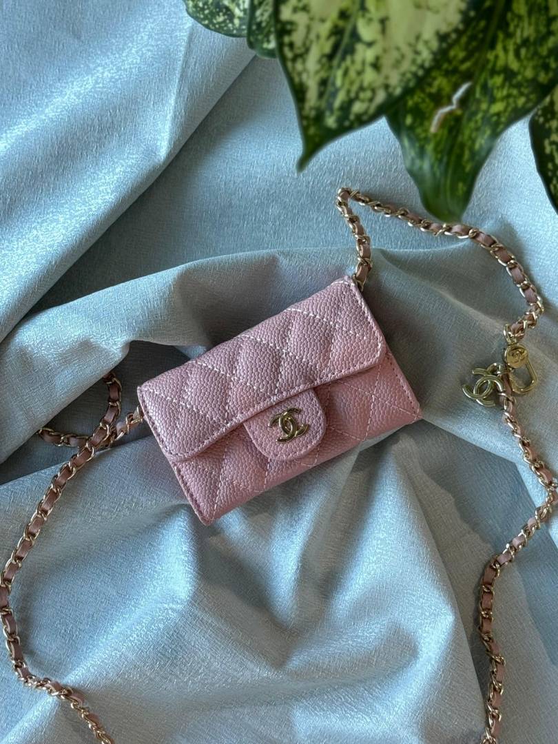 Chennell 07 Mini ChainWallet With OriginalBox DustCover Super Premium