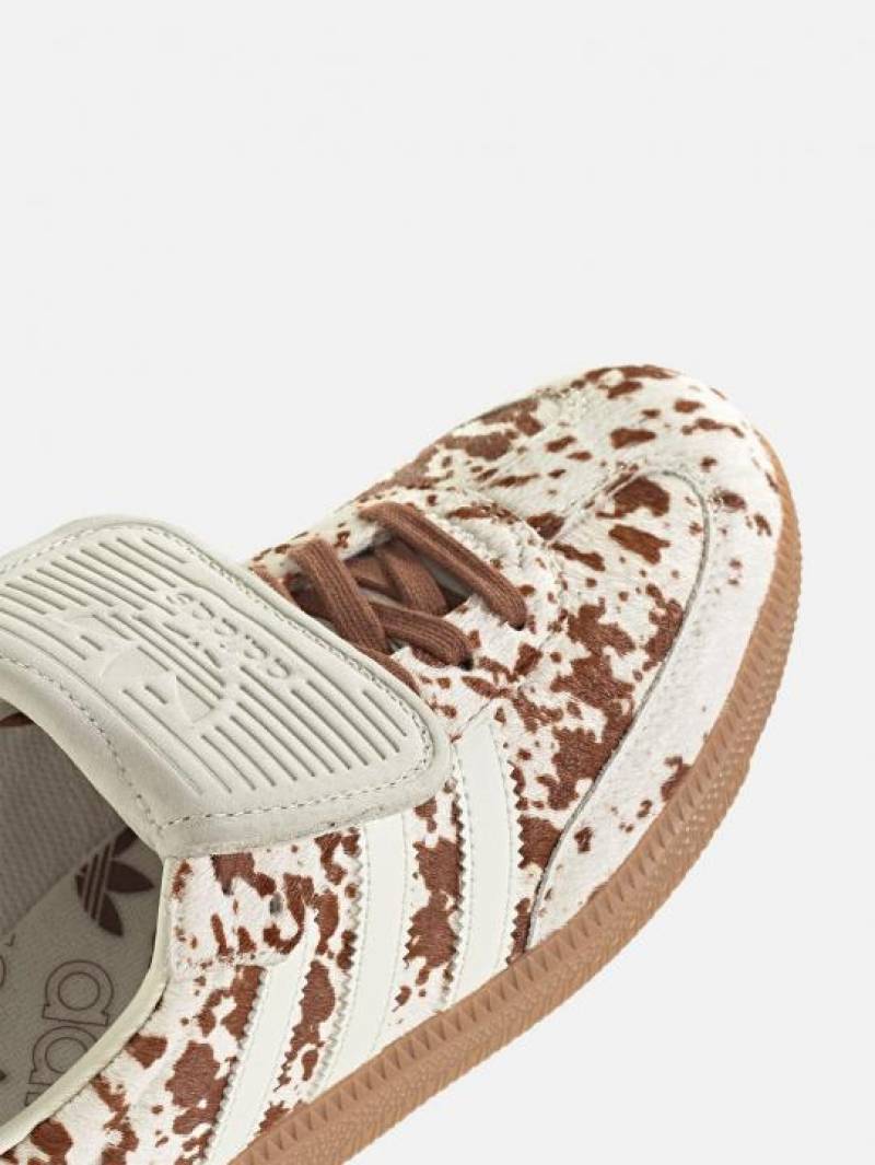 Adiddas SambaCow Print Brown White