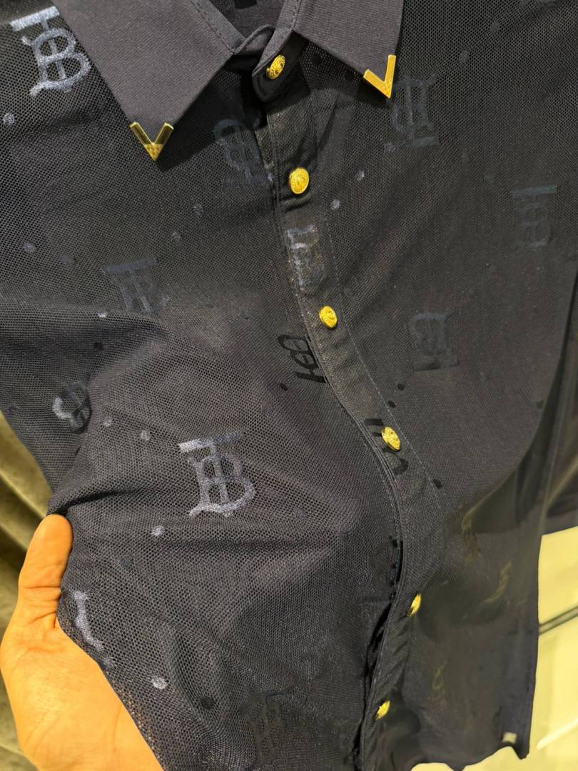 BURBERY IMPORTED STORE ARTICLE CHINA FULL SLEEVES SHIRT
