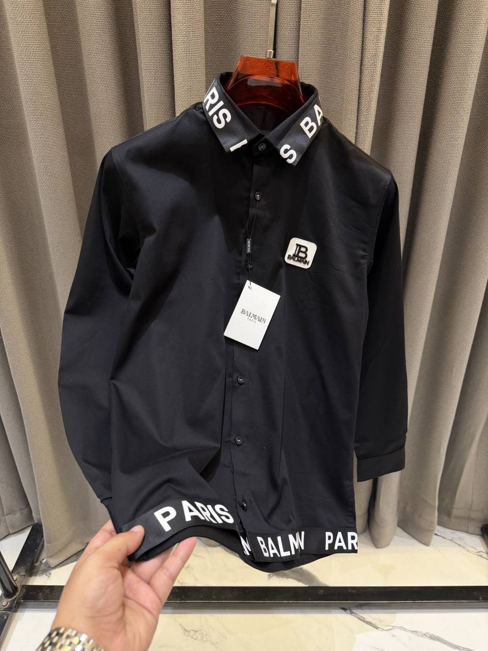 Balmai Premium Imported Shirt Black