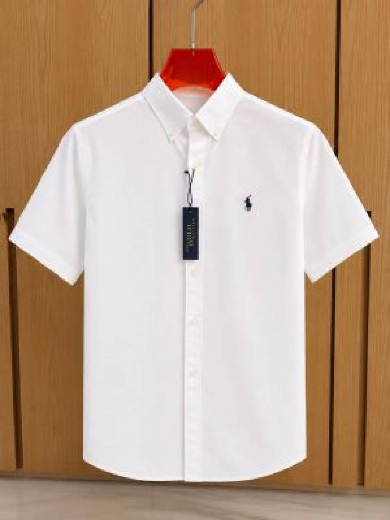 RALF LAUREN POLO STORE ARTICLE IMPORTED leelan fabric SHIRT