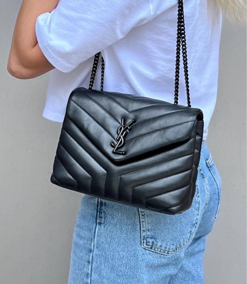 Ysl Lou Lou Medium Size 8802 Shoulder Bag With Original Box & DustCover Packing