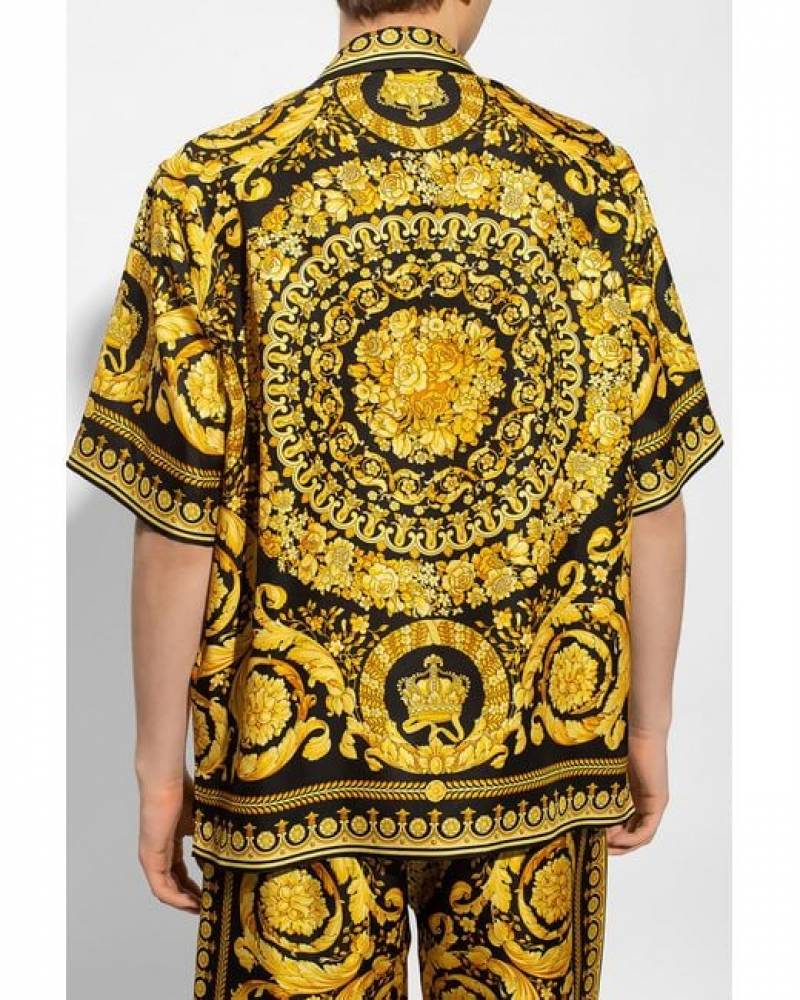 Versac-e IMPORTED STORE ARTICLE PREMIUM PRINTED SHIRT