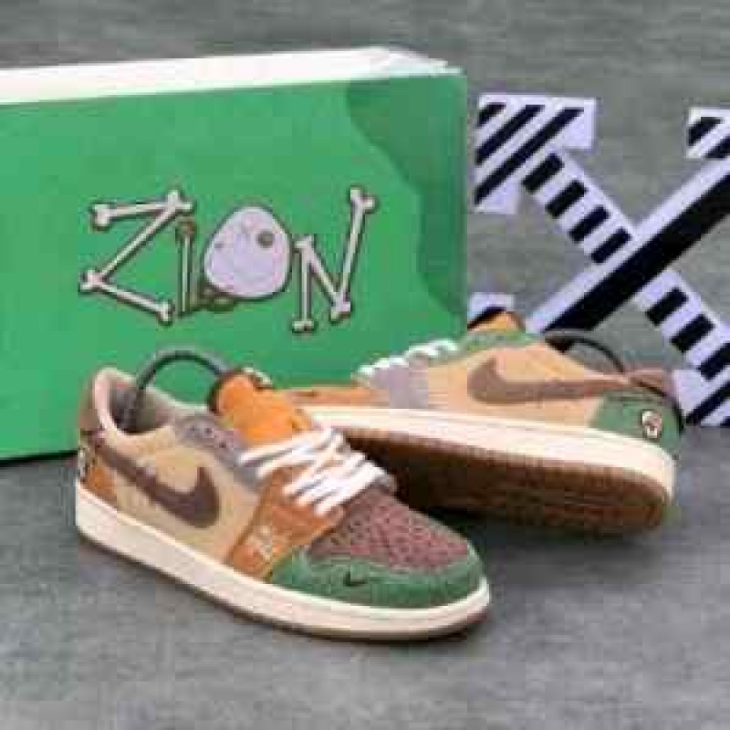 Zion Williomson X Air Jordan 1 Low Voodoo
